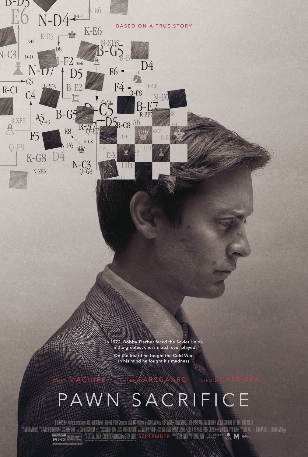 Extra Large Movie Poster Image for Pawn Sacrifice (#1 of 4)