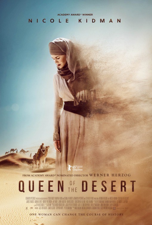 Queen of the Desert Movie Poster