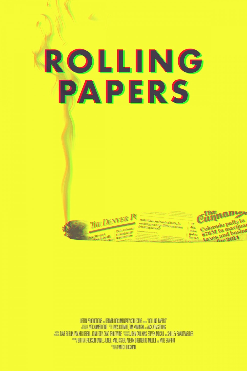 Extra Large Movie Poster Image for Rolling Papers 
