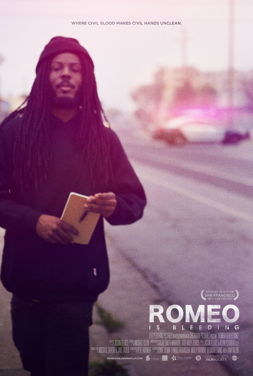 Extra Large Movie Poster Image for Romeo Is Bleeding 