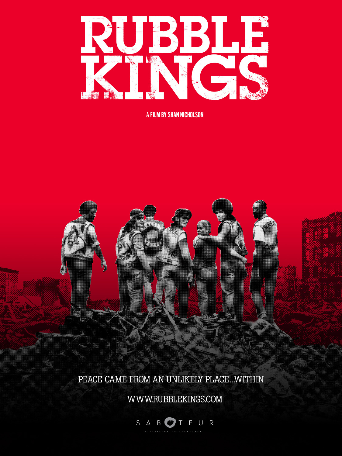 Extra Large Movie Poster Image for Rubble Kings 