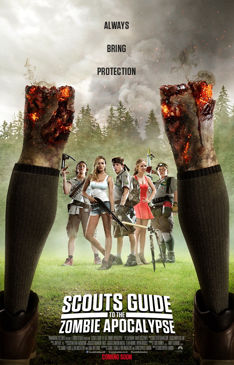 Extra Large Movie Poster Image for Scouts Guide to the Zombie Apocalypse (#2 of 3)