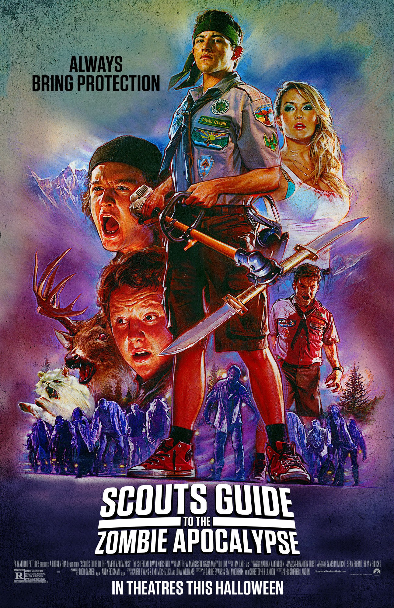 Mega Sized Movie Poster Image for Scouts Guide to the Zombie Apocalypse (#3 of 3)