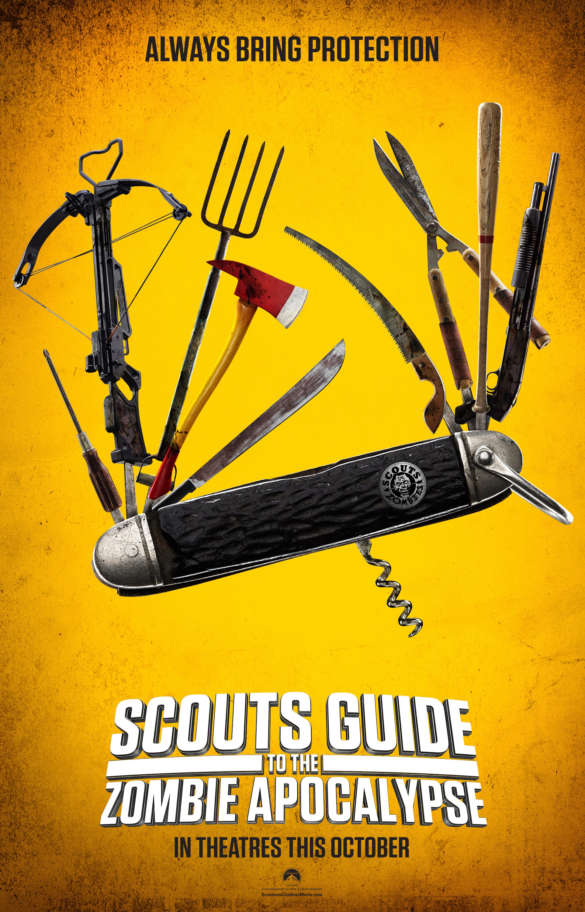 Mega Sized Movie Poster Image for Scouts Guide to the Zombie Apocalypse (#1 of 3)