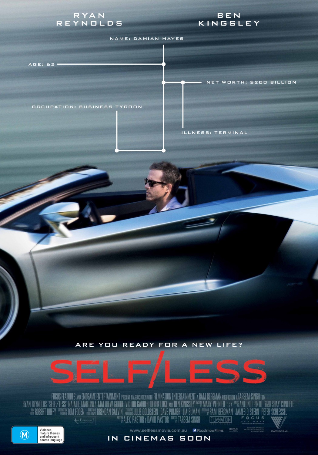 Extra Large Movie Poster Image for Self/less (#7 of 7)