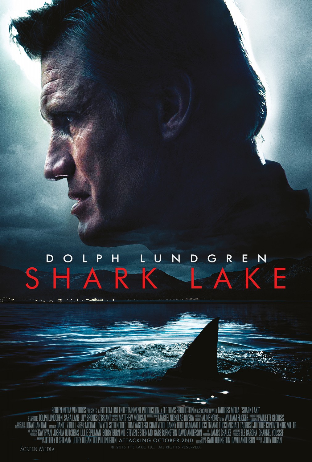 Extra Large Movie Poster Image for Shark Lake 
