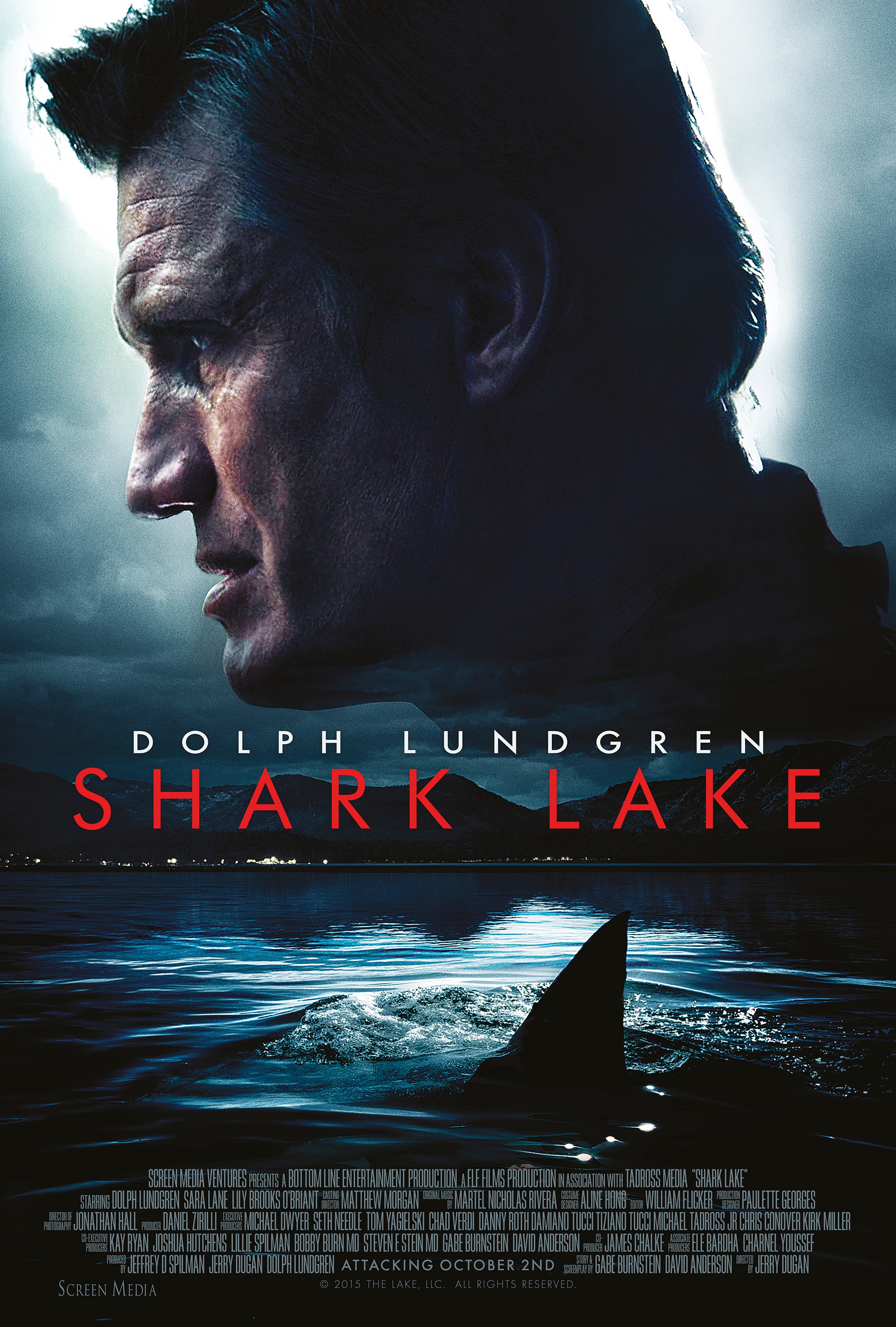 Mega Sized Movie Poster Image for Shark Lake 