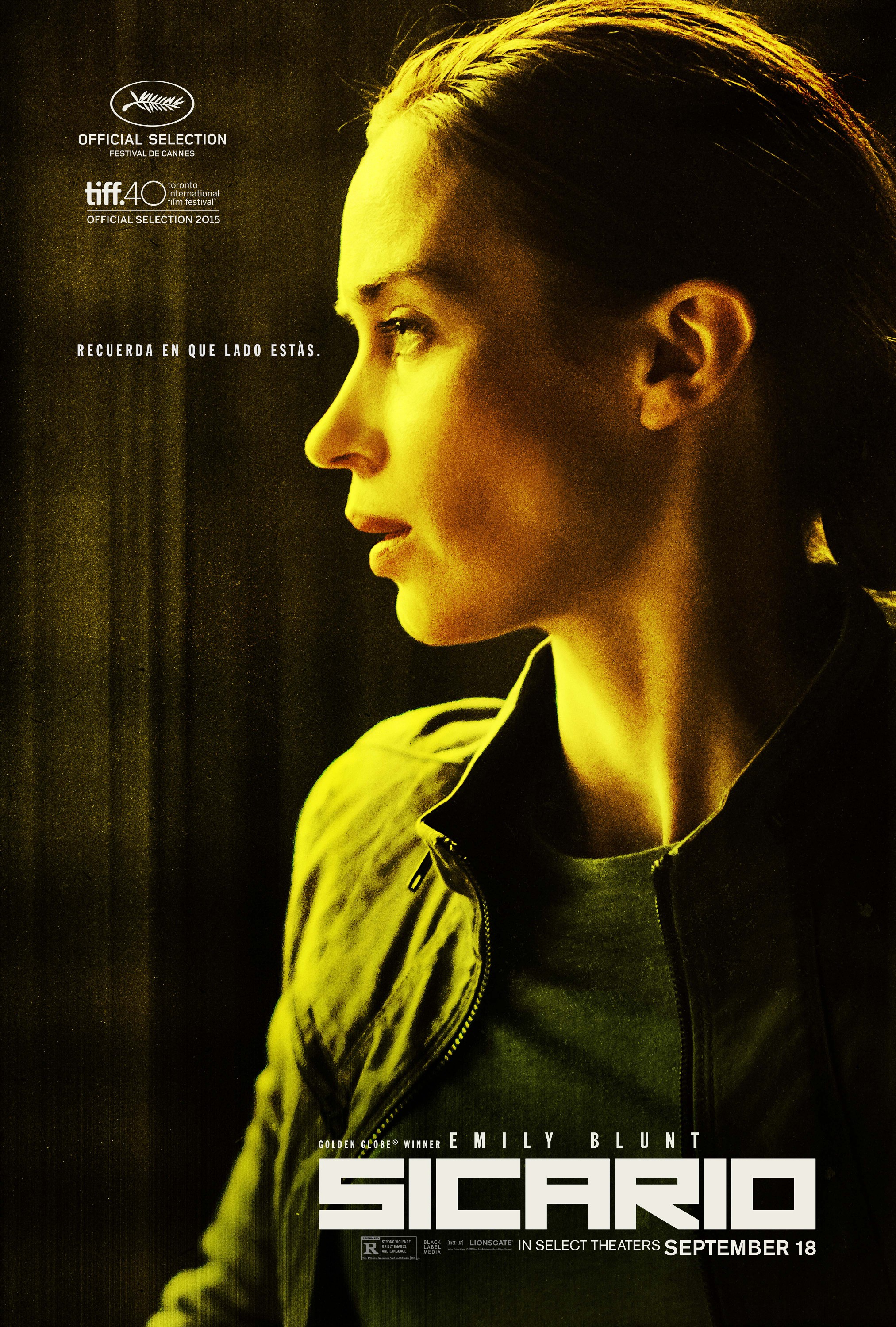 Mega Sized Movie Poster Image for Sicario (#10 of 13)