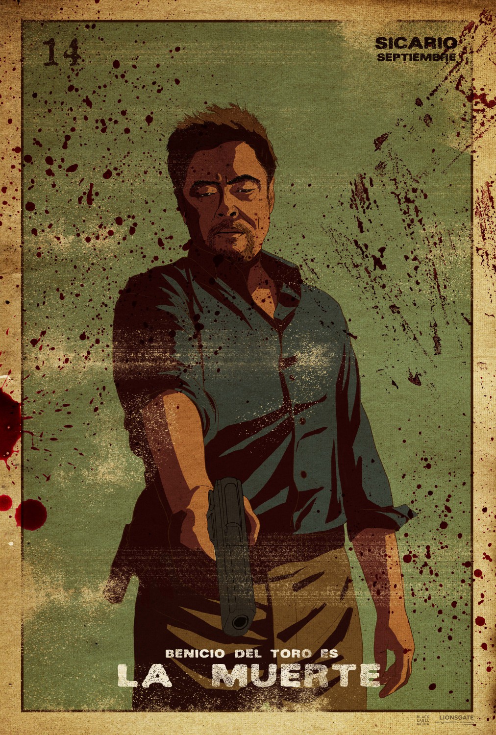 Extra Large Movie Poster Image for Sicario (#6 of 13)