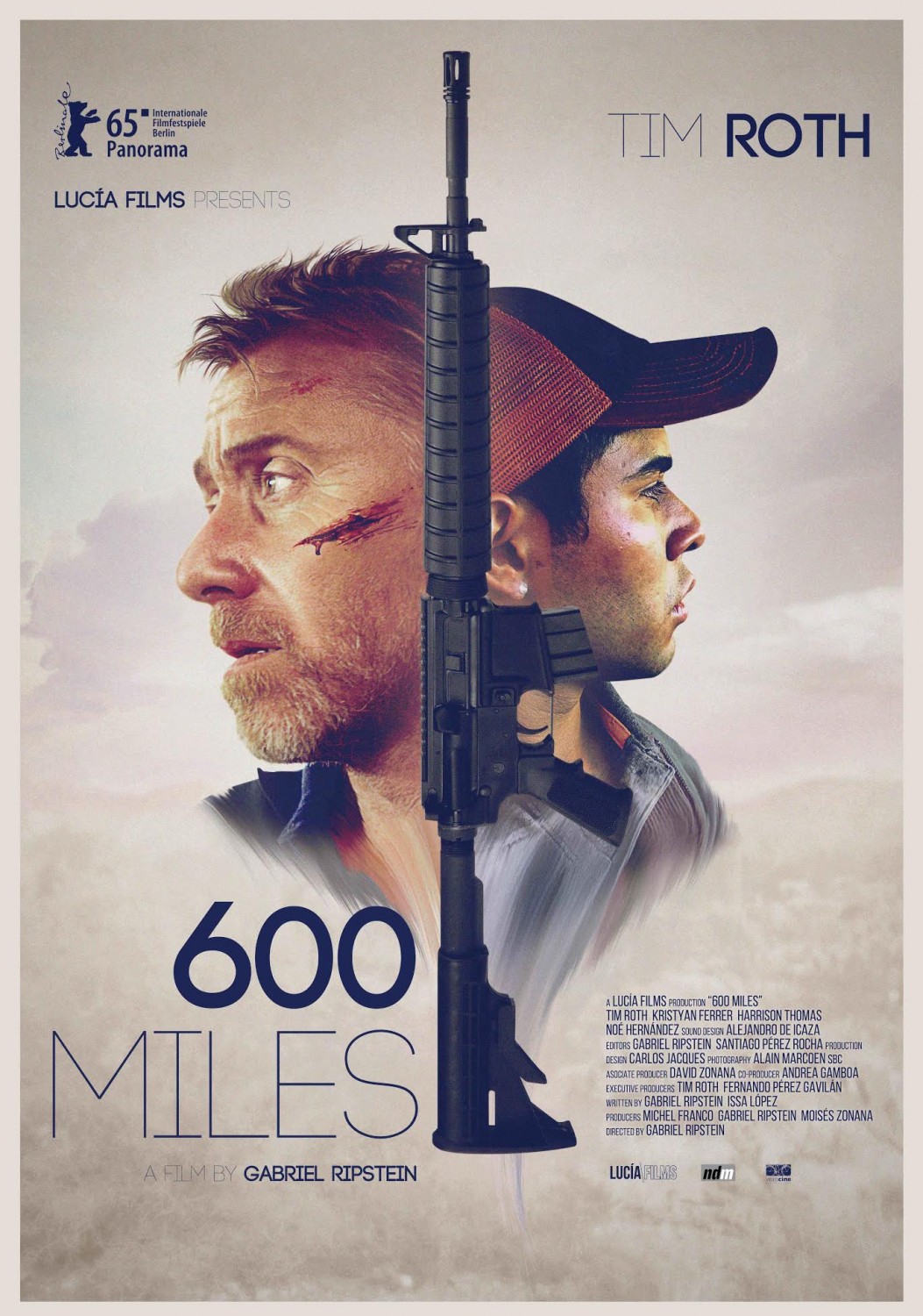 Extra Large Movie Poster Image for 600 Miles 