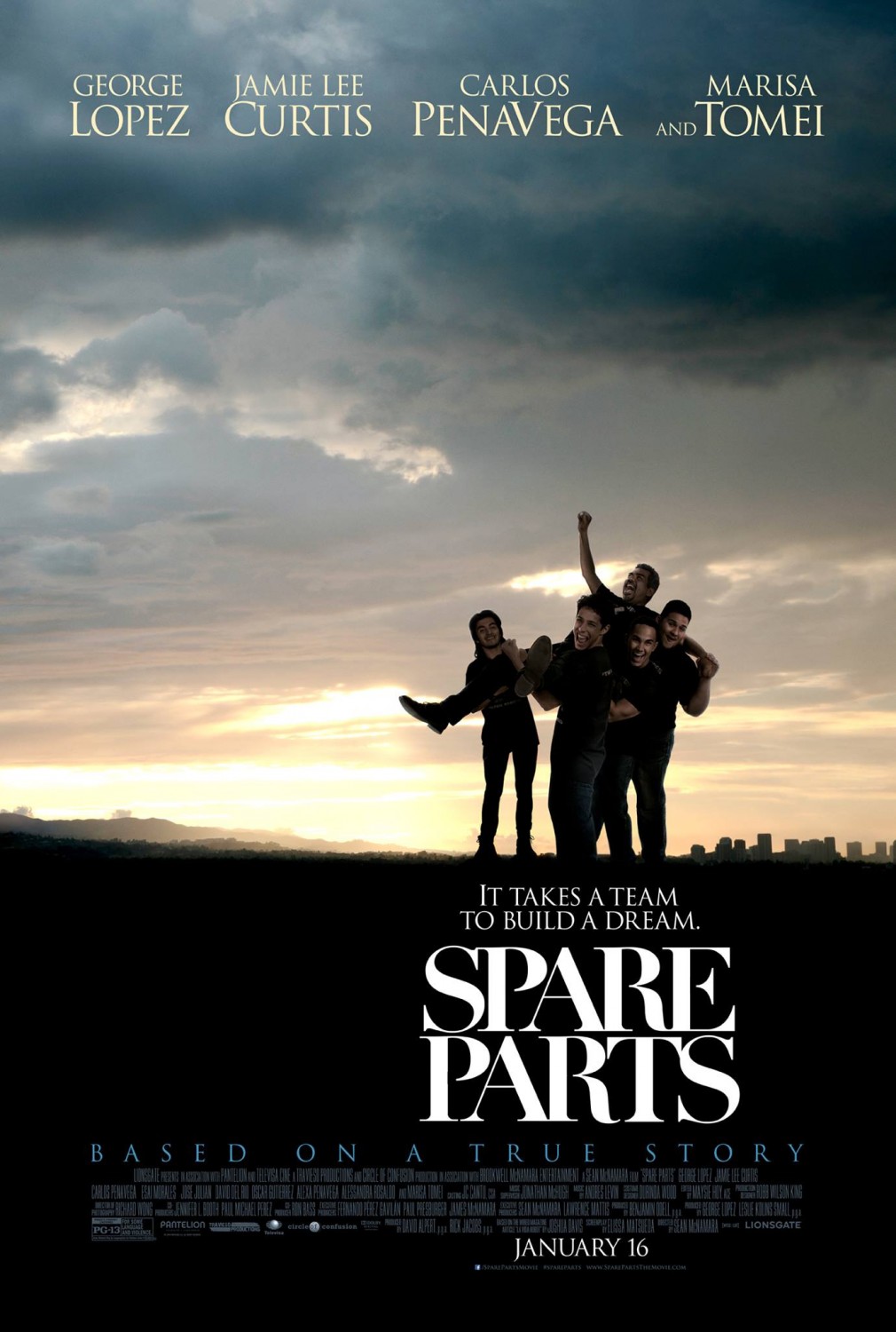 Extra Large Movie Poster Image for Spare Parts (#1 of 2)