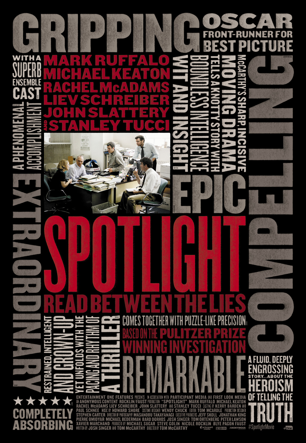 Extra Large Movie Poster Image for Spotlight (#3 of 6)