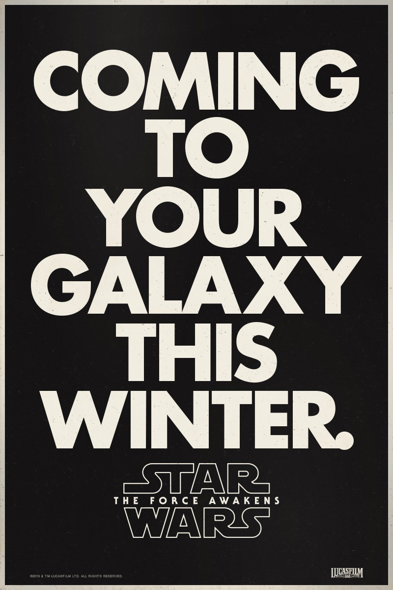 Extra Large Movie Poster Image for Star Wars: The Force Awakens (#15 of 29)