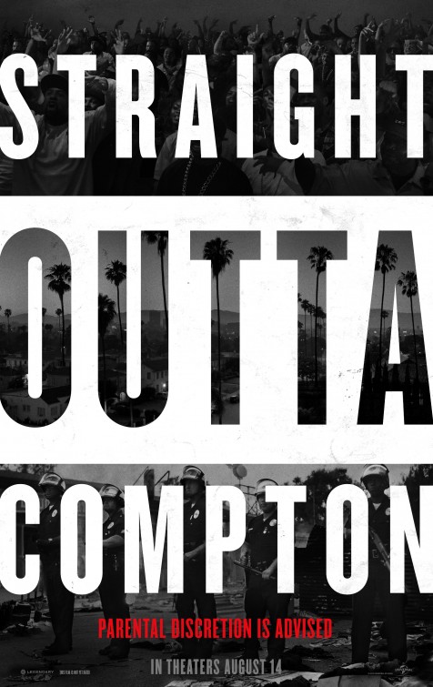Straight Outta Compton Movie Poster