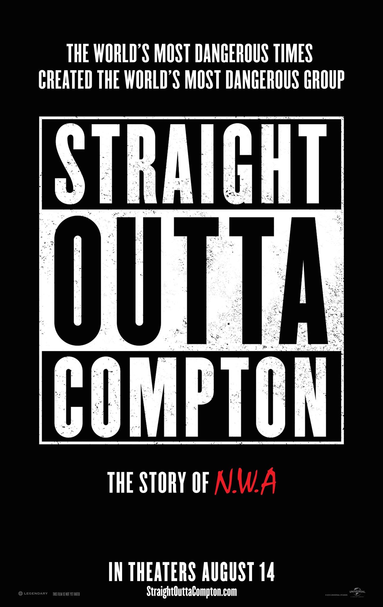 Mega Sized Movie Poster Image for Straight Outta Compton (#1 of 8)