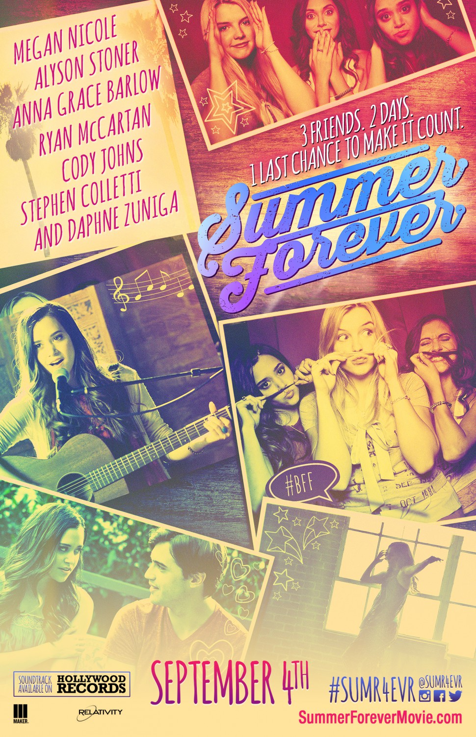 Extra Large Movie Poster Image for Summer Forever 