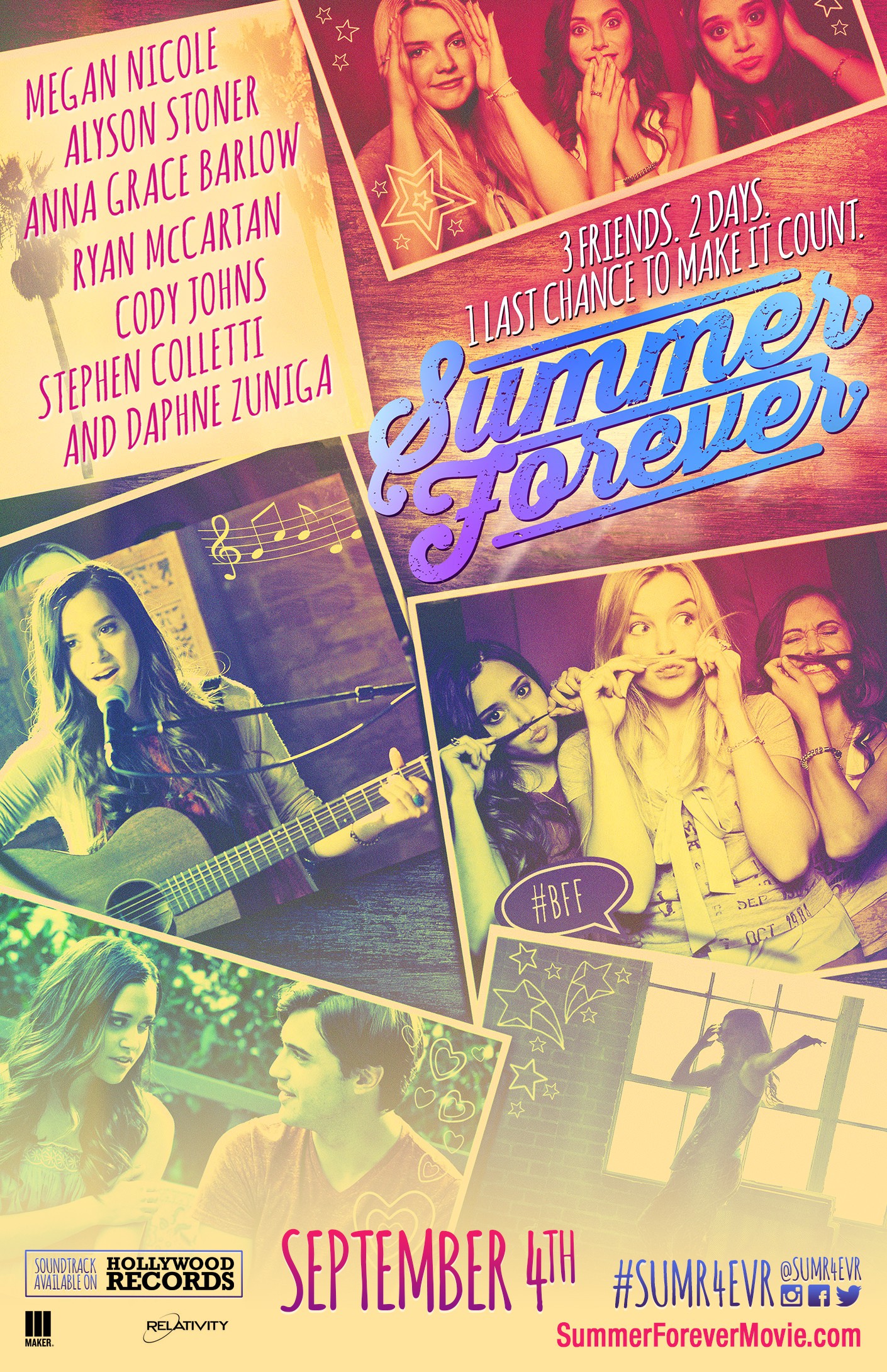 Mega Sized Movie Poster Image for Summer Forever 