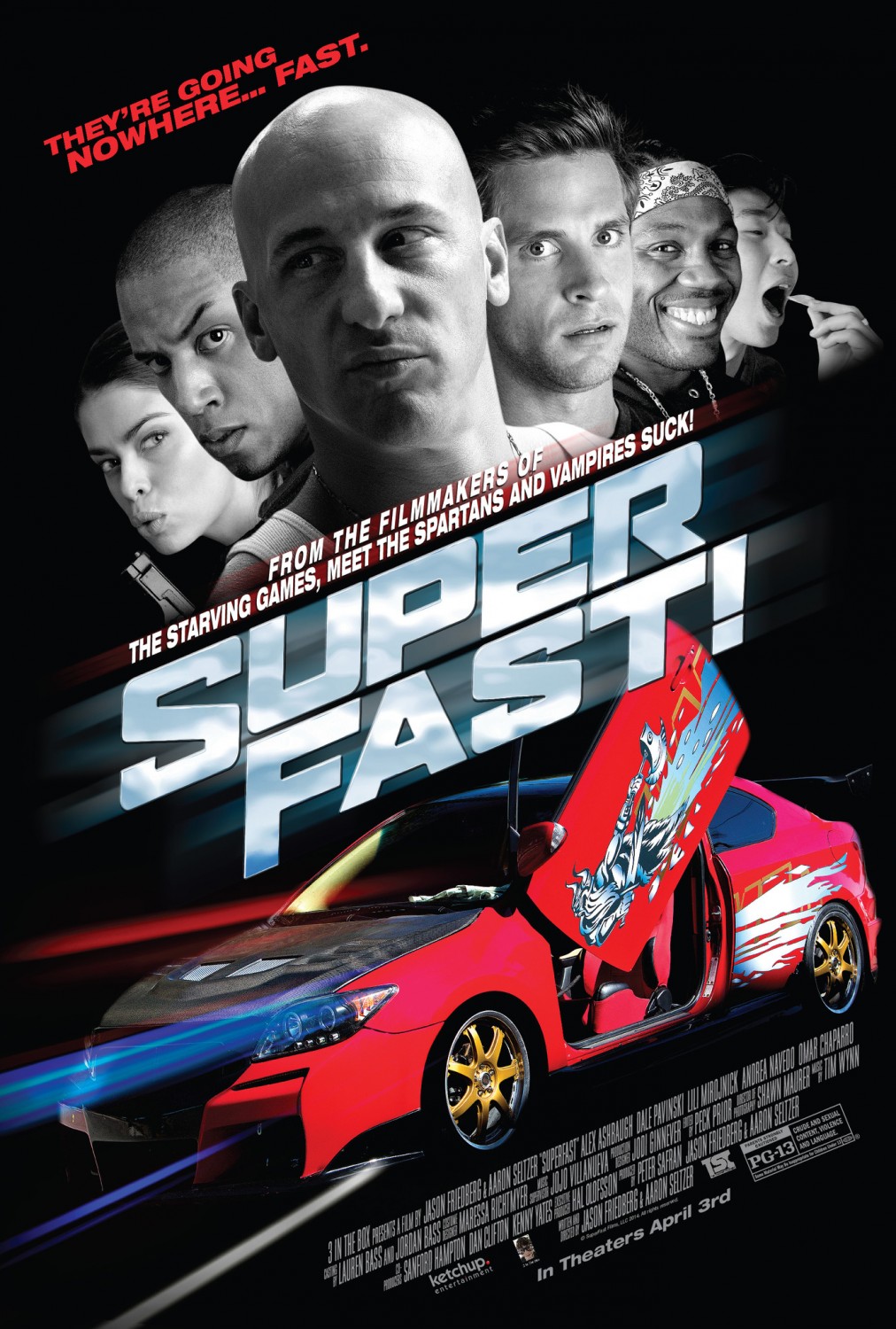 Extra Large Movie Poster Image for Superfast (#2 of 3)