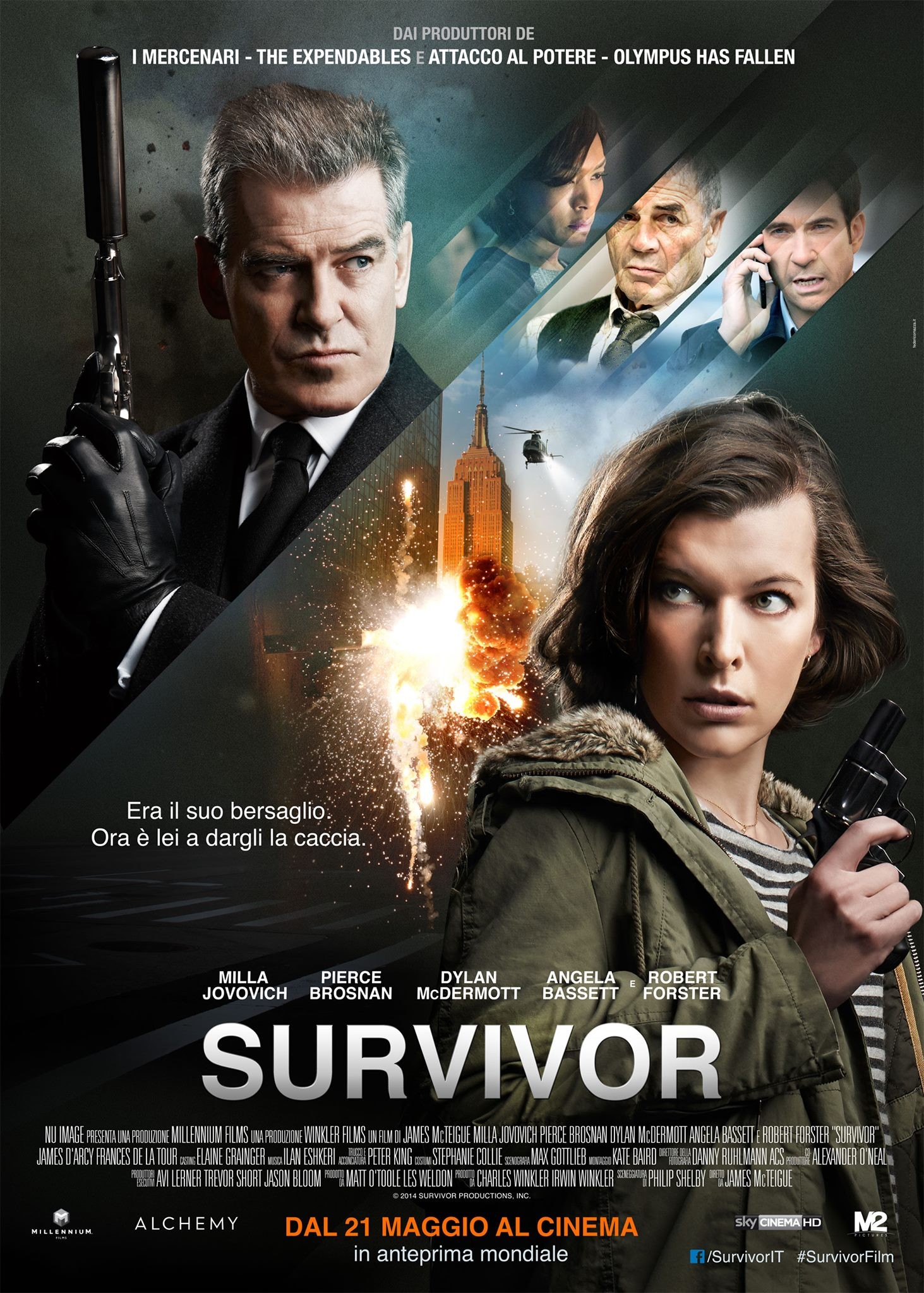 Mega Sized Movie Poster Image for Survivor (#3 of 5)