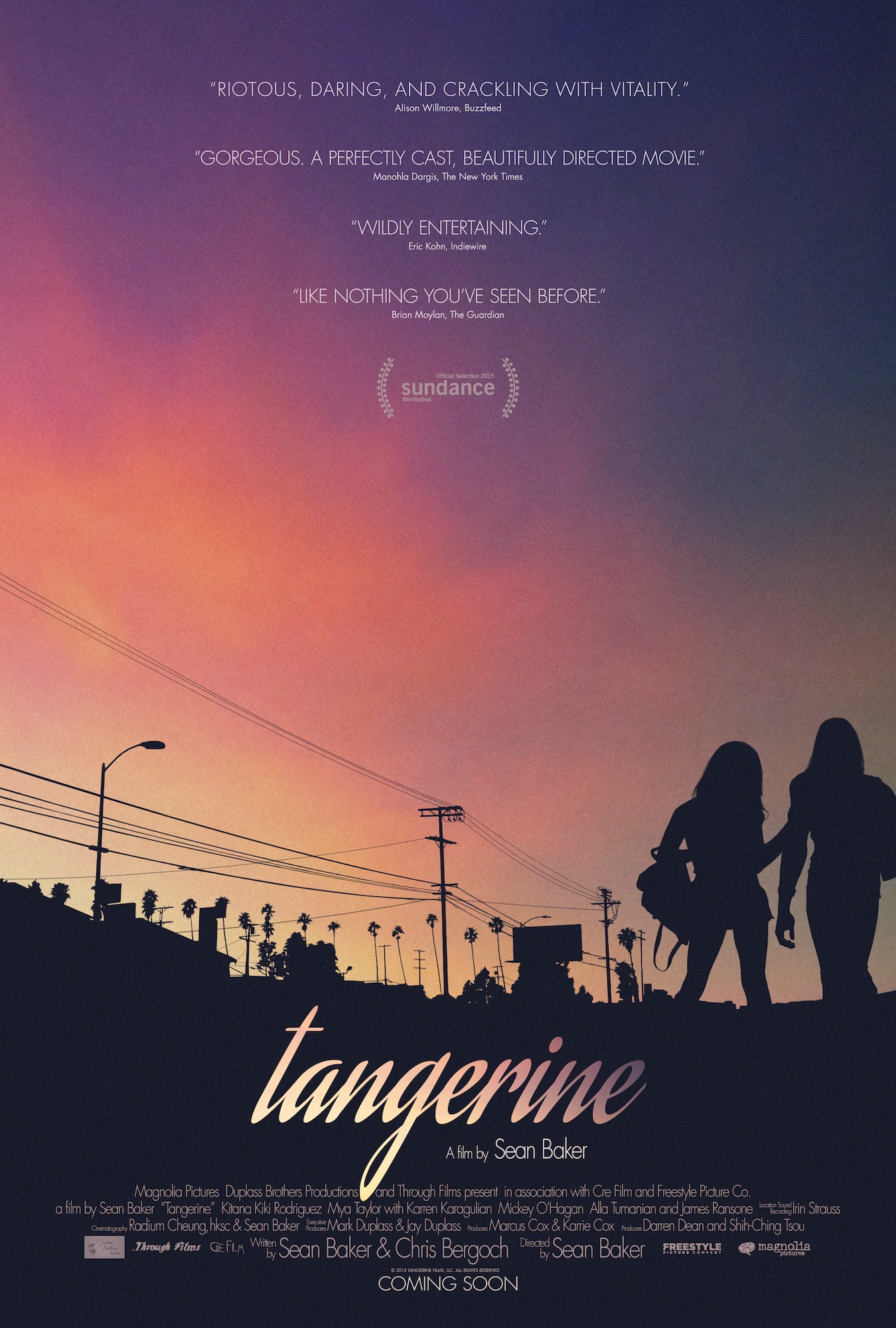 Mega Sized Movie Poster Image for Tangerine (#1 of 3)