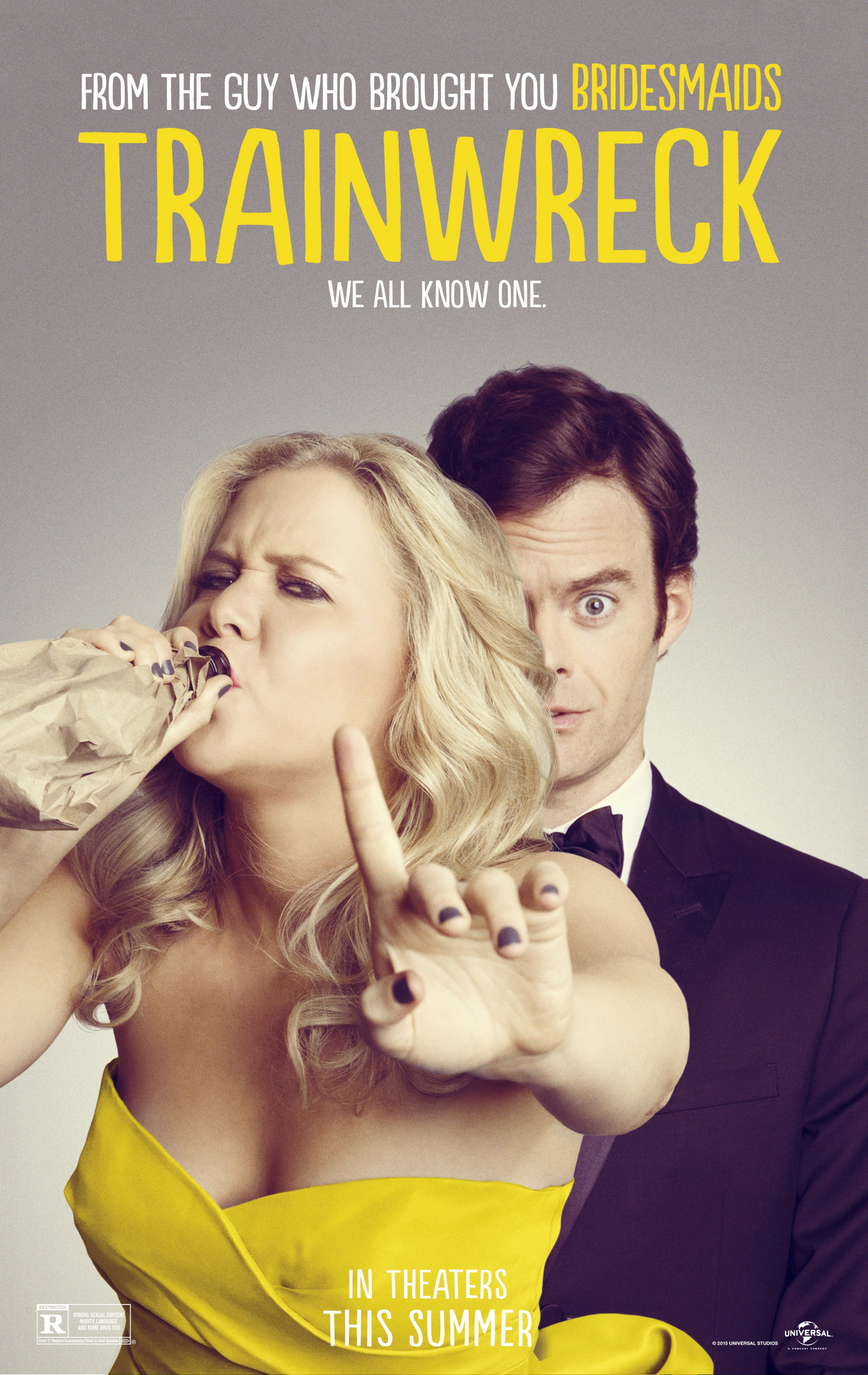 Mega Sized Movie Poster Image for Trainwreck (#1 of 2)