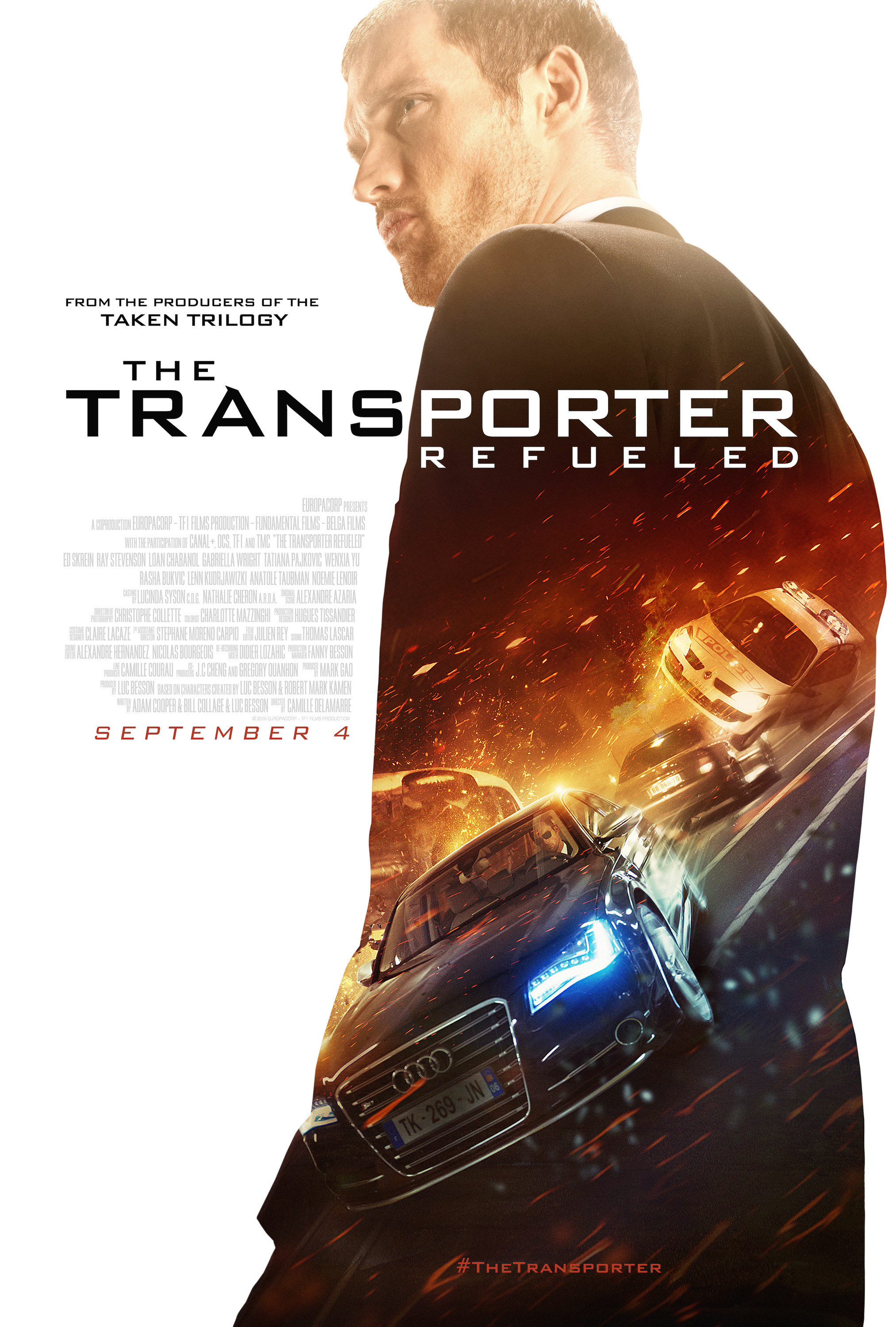 Mega Sized Movie Poster Image for The Transporter Refueled (#3 of 3)