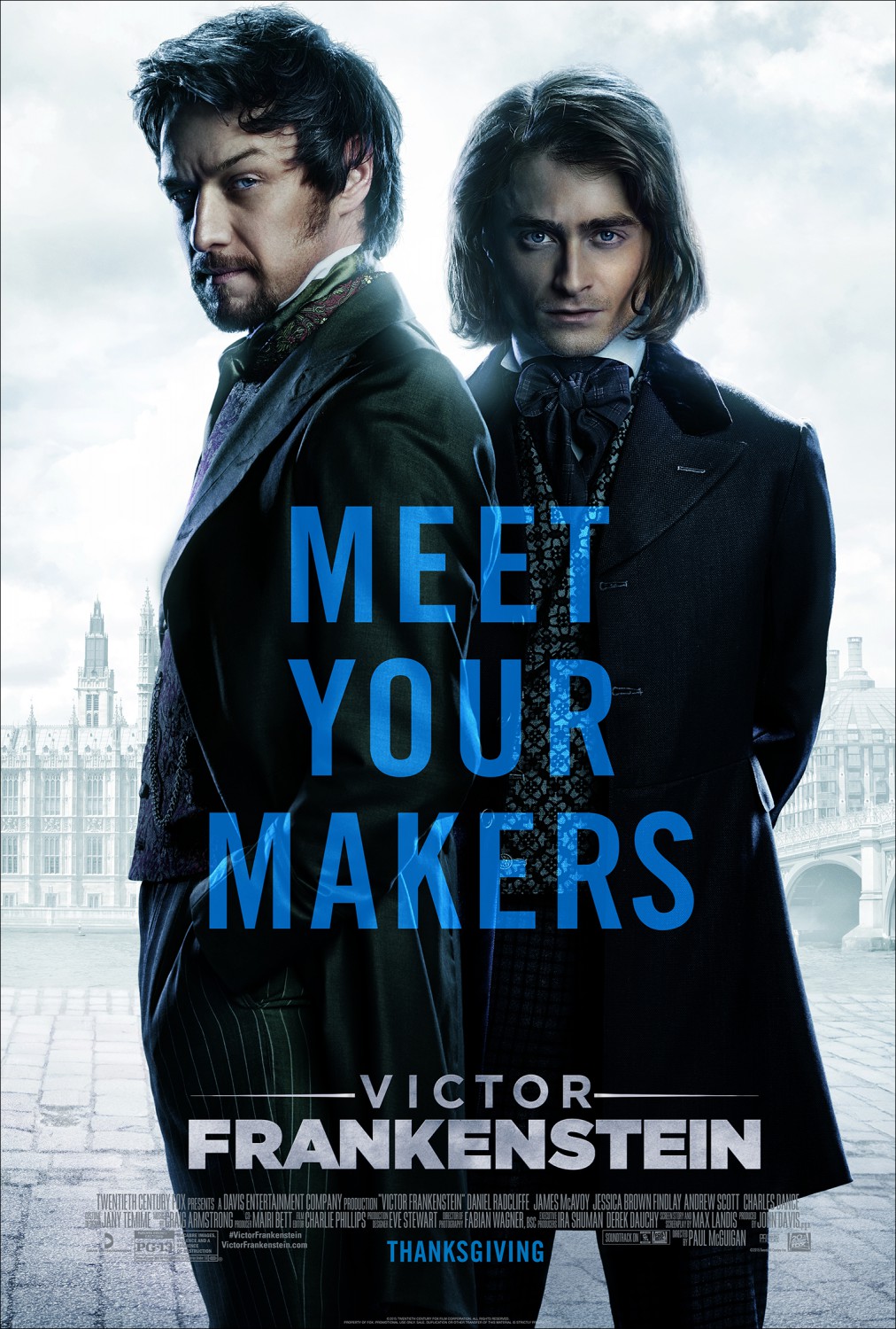 Extra Large Movie Poster Image for Victor Frankenstein (#1 of 3)