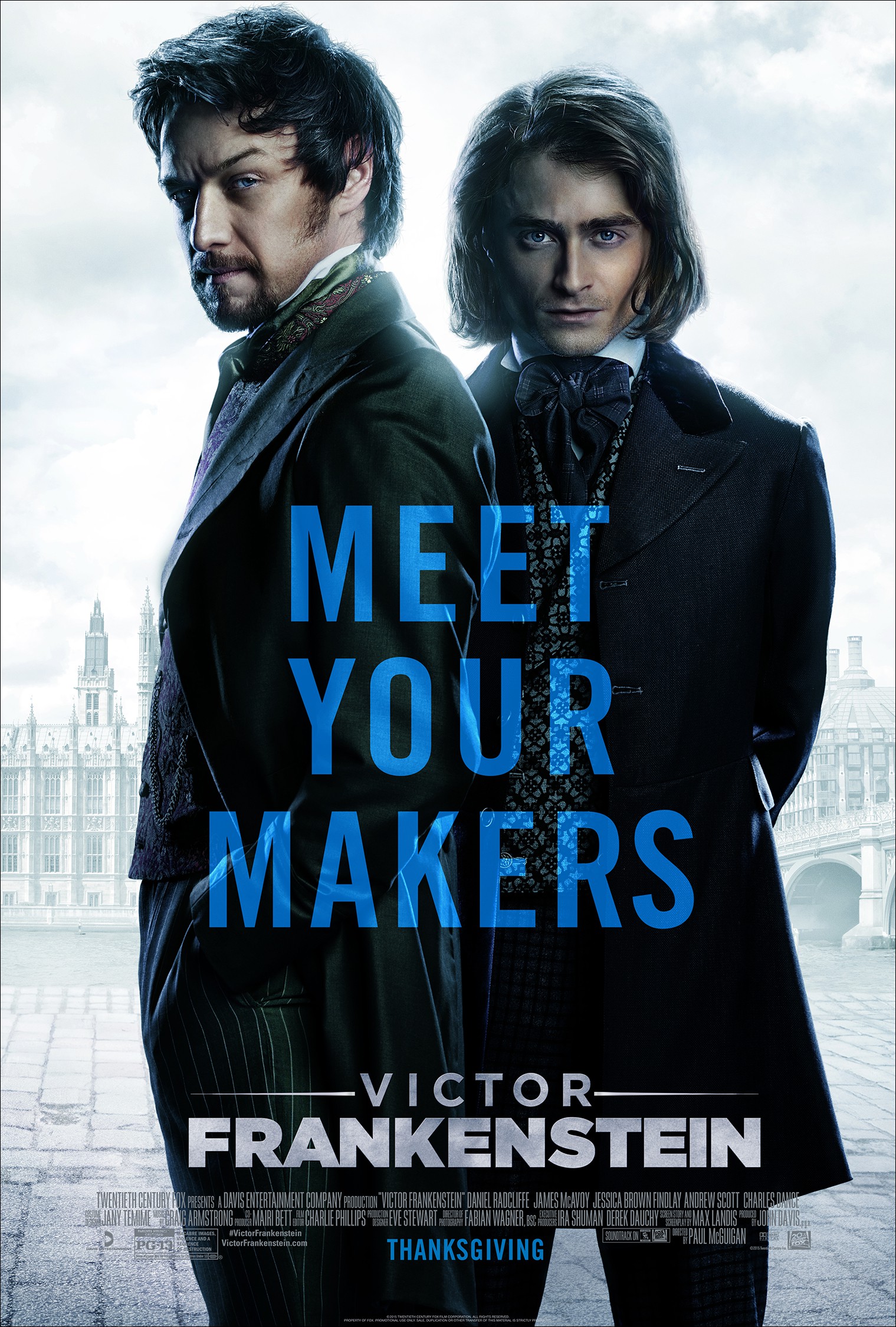 Mega Sized Movie Poster Image for Victor Frankenstein (#1 of 3)