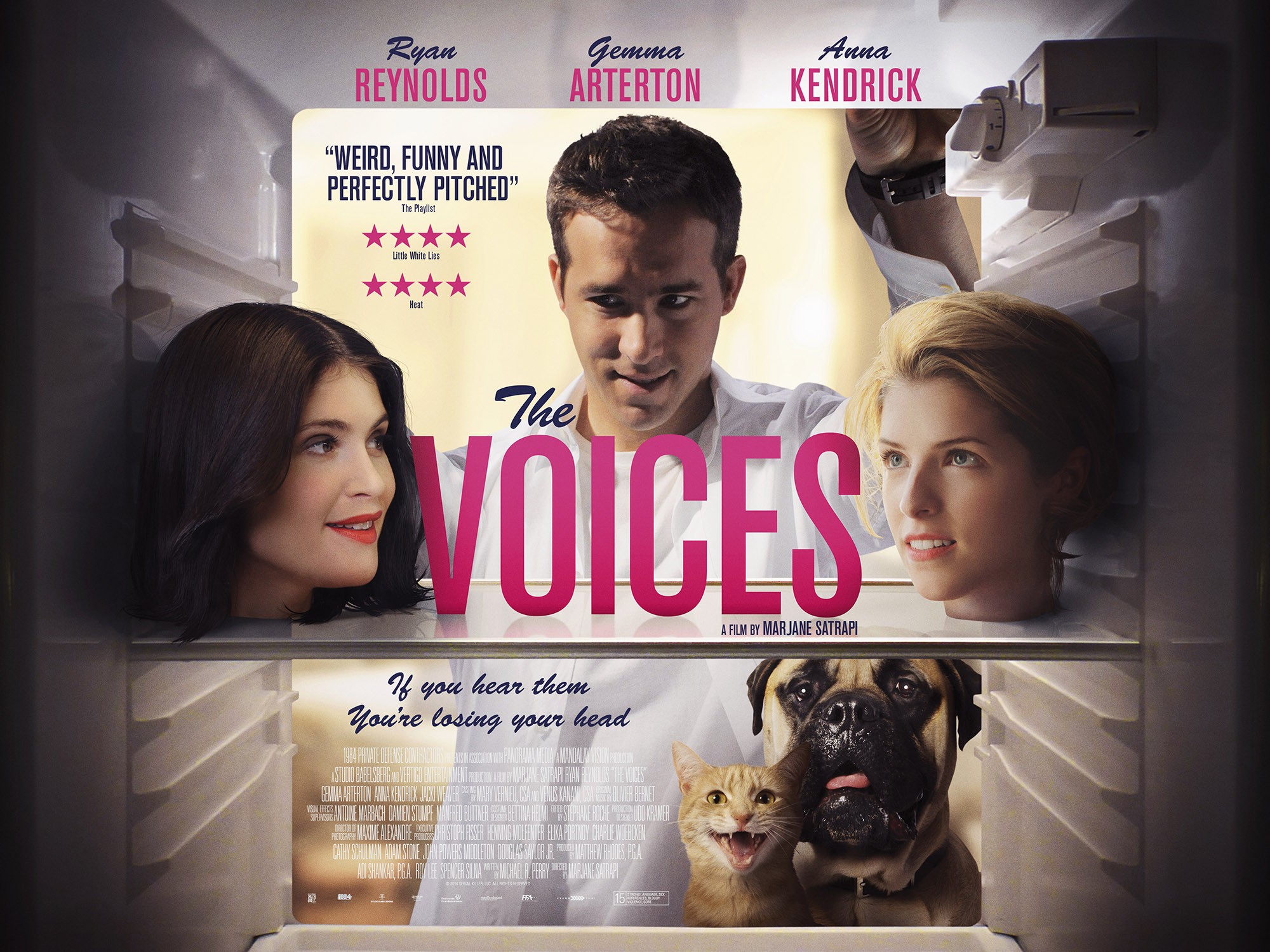 Mega Sized Movie Poster Image for The Voices (#3 of 10)