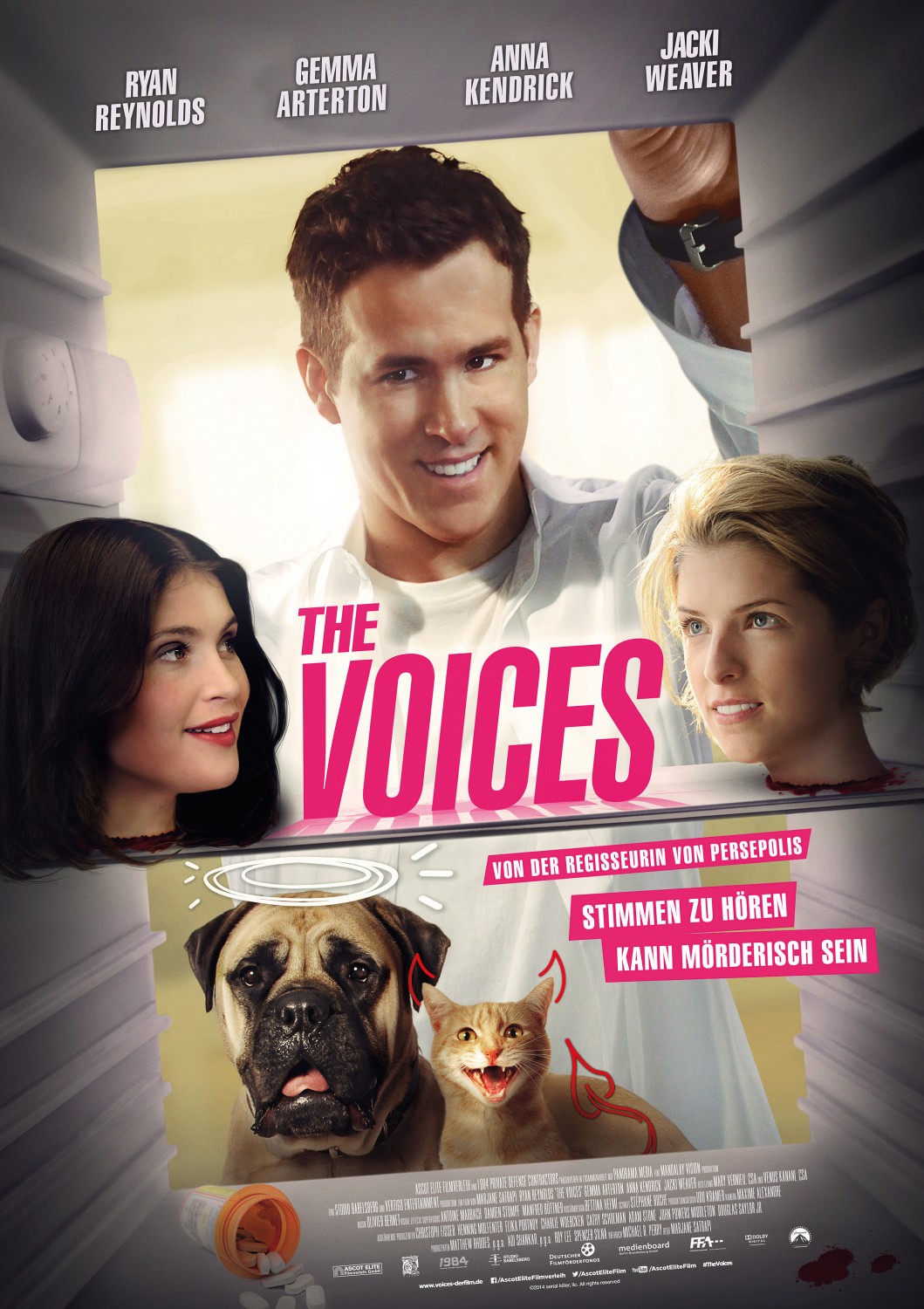 Extra Large Movie Poster Image for The Voices (#5 of 10)