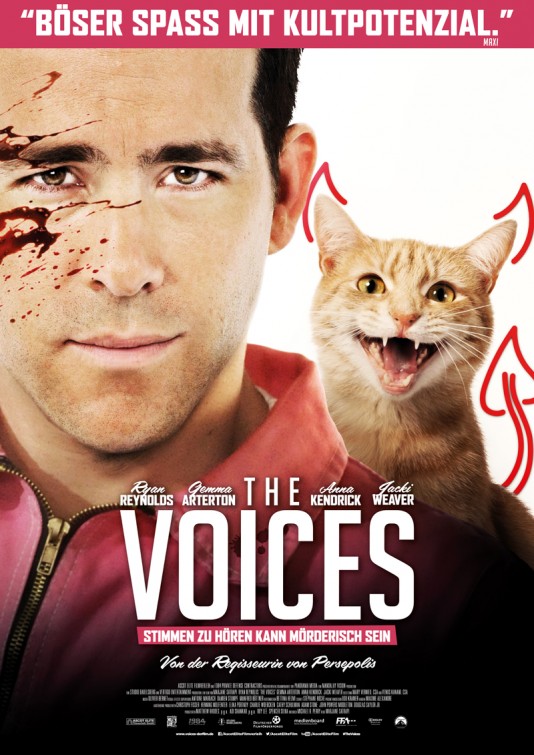 The Voices Movie Poster (#6 of 10) - IMP Awards