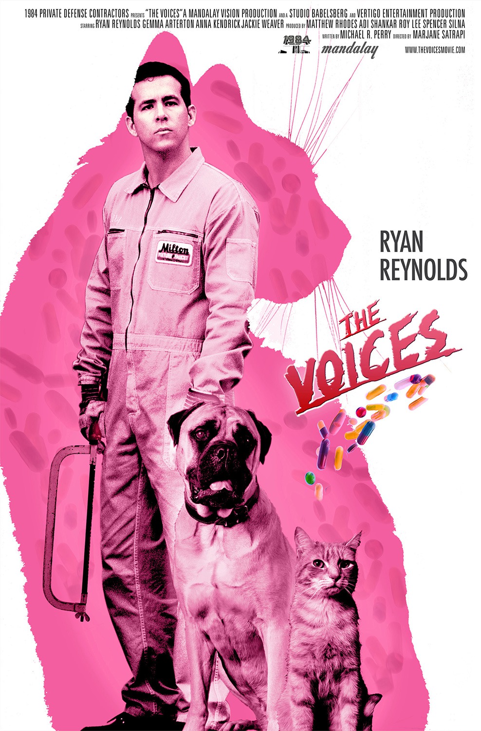 Extra Large Movie Poster Image for The Voices (#9 of 10)