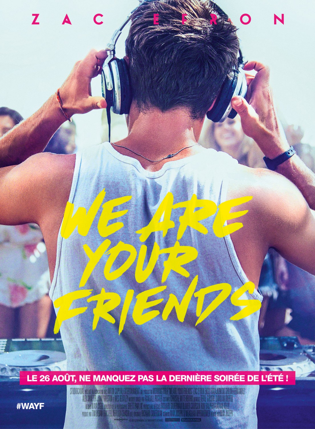 Extra Large Movie Poster Image for We Are Your Friends (#8 of 18)