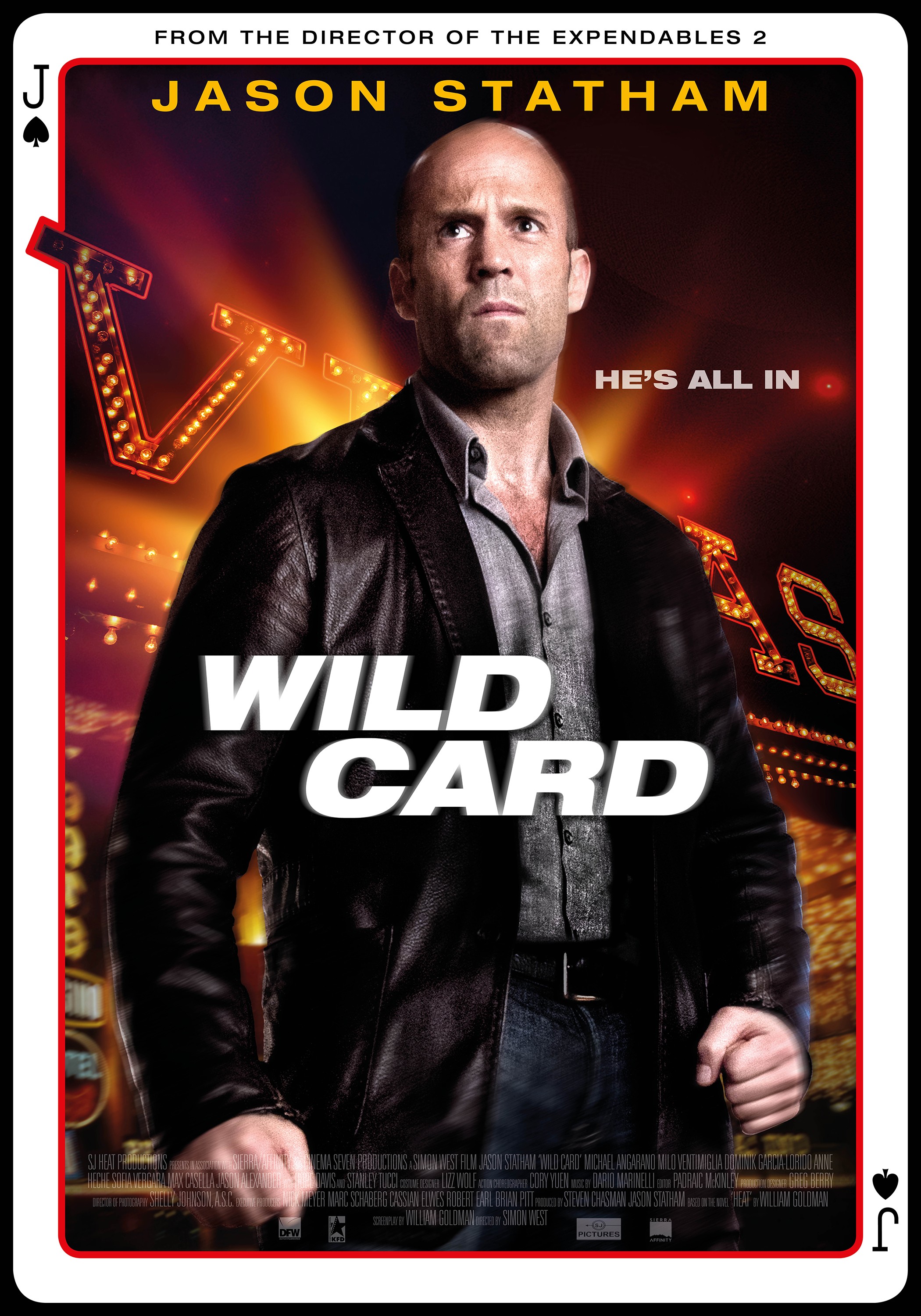 Mega Sized Movie Poster Image for Wild Card (#2 of 6)
