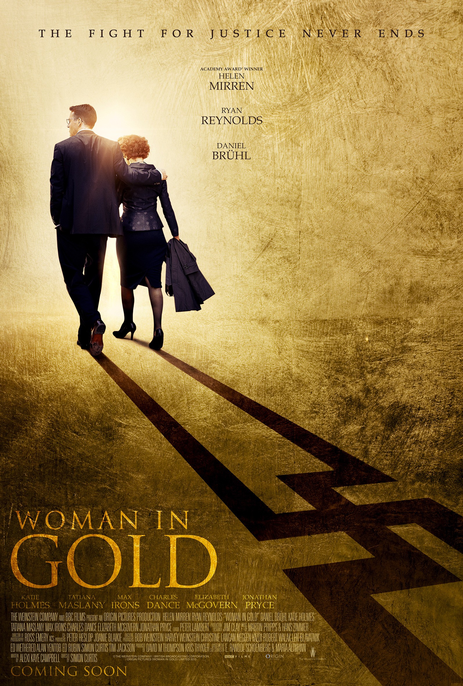 Mega Sized Movie Poster Image for Woman in Gold (#1 of 7)