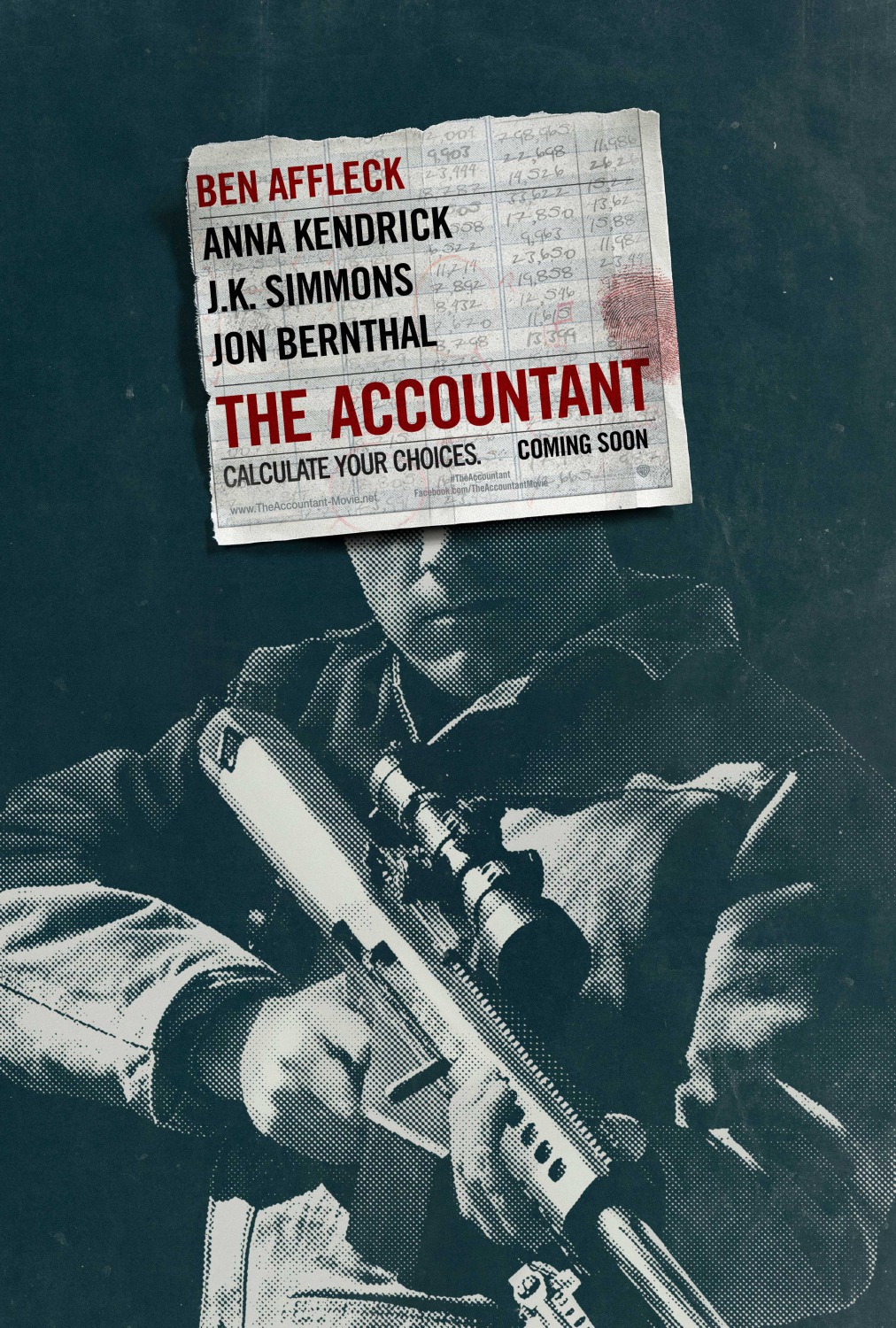Extra Large Movie Poster Image for The Accountant (#2 of 4)