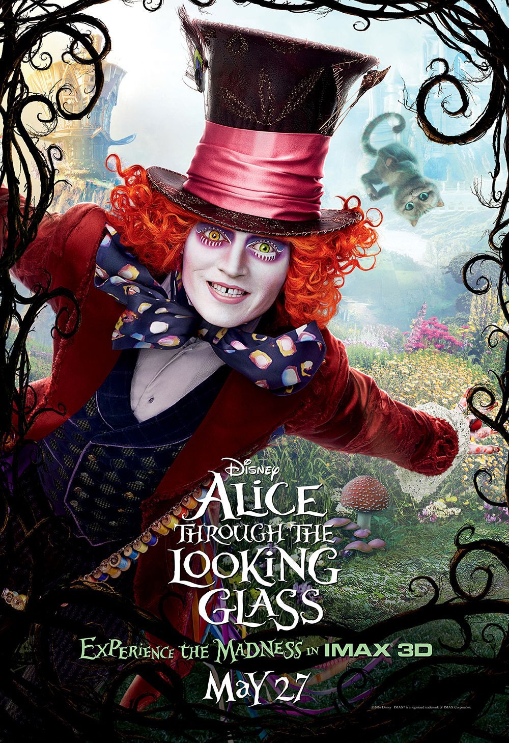 interview The beach Unpretentious Alice Through the Looking Glass (#23 of 24): Extra Large Movie Poster Image  - IMP Awards