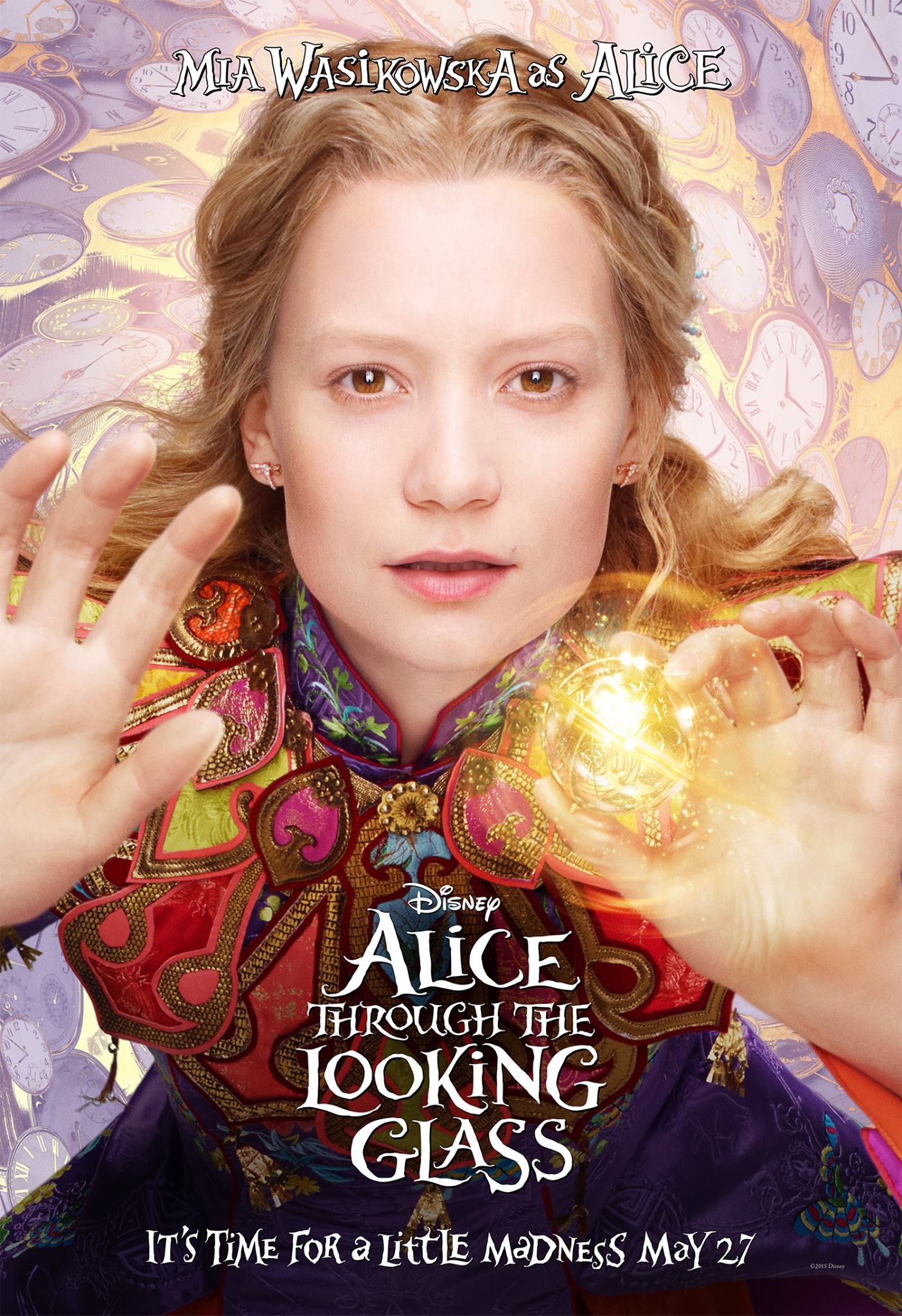 Mega Sized Movie Poster Image for Alice Through the Looking Glass (#7 of 24)