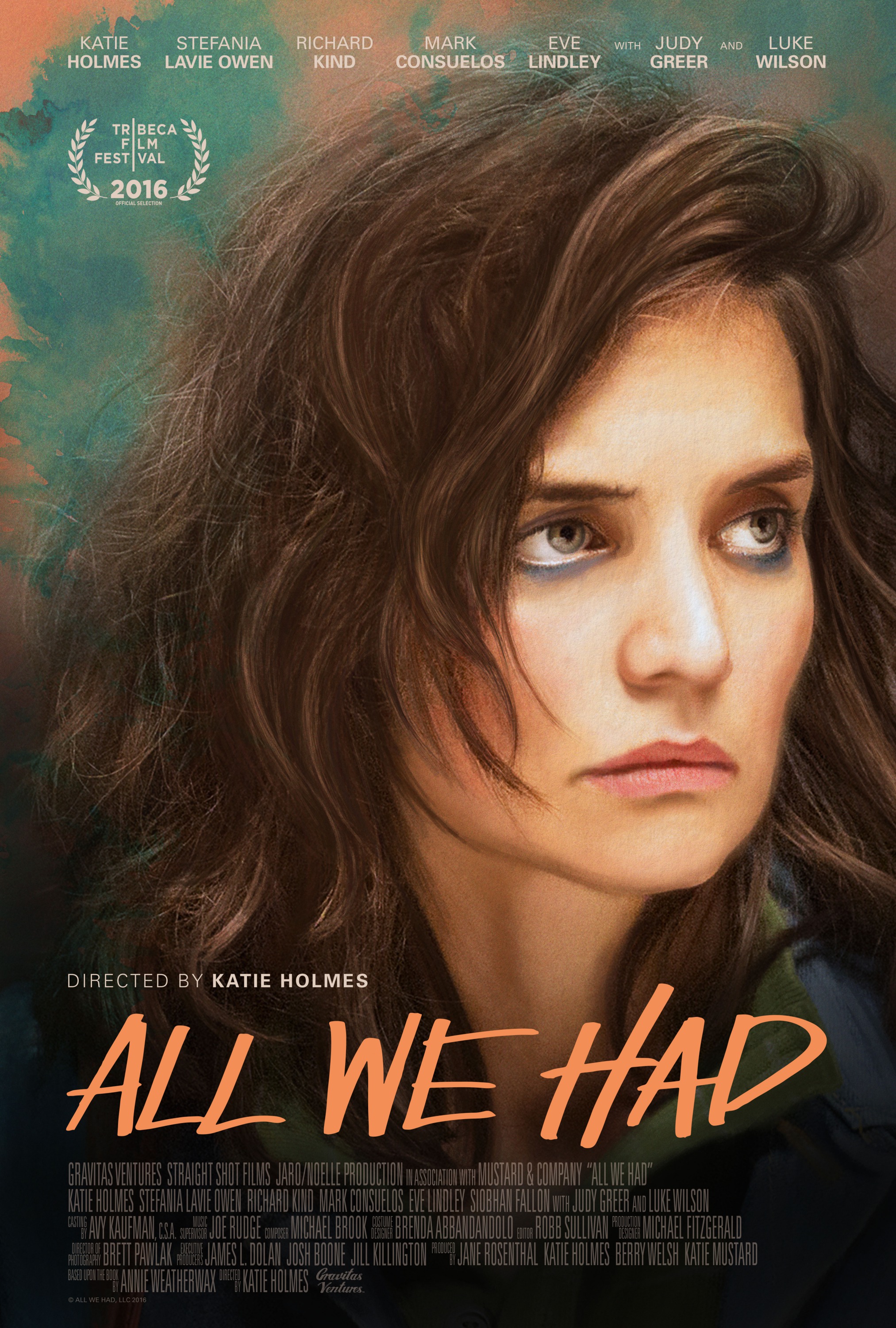 Mega Sized Movie Poster Image for All We Had 