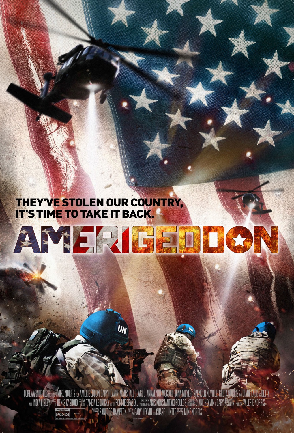 Extra Large Movie Poster Image for AmeriGeddon 