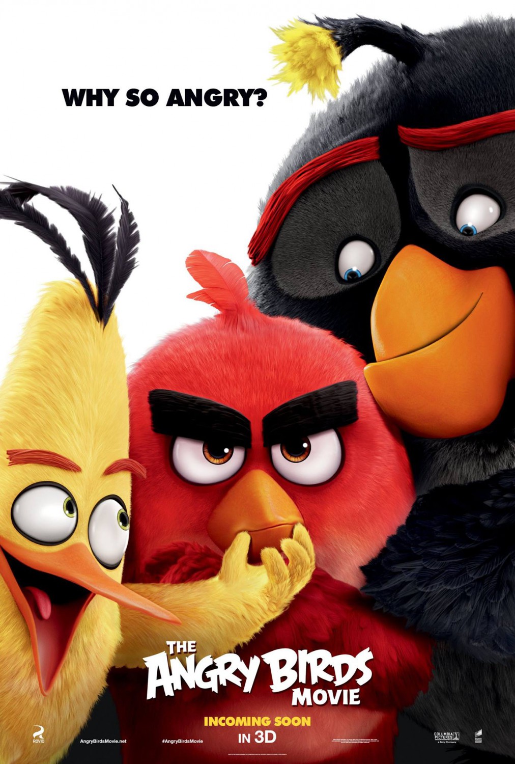 Resultado de imagen para angry birds movie poster 2016