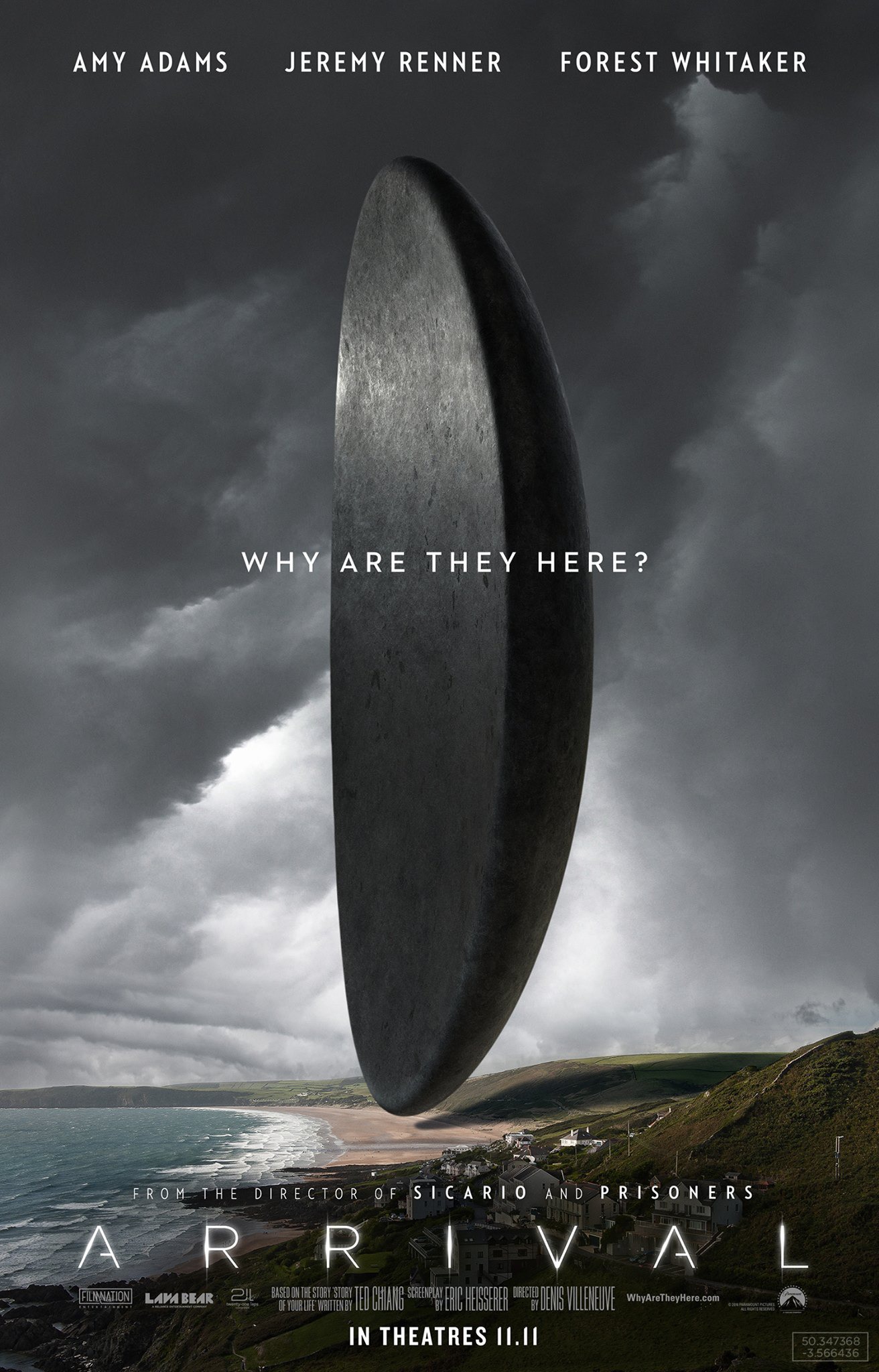 Mega Sized Movie Poster Image for Arrival (#12 of 20)