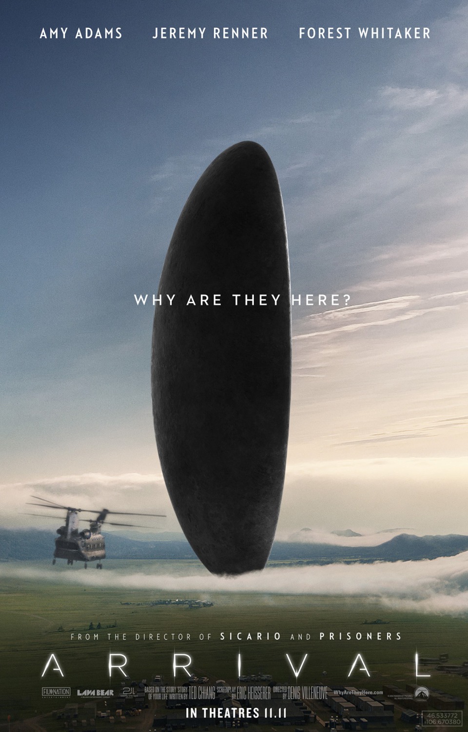 Extra Large Movie Poster Image for Arrival (#4 of 20)