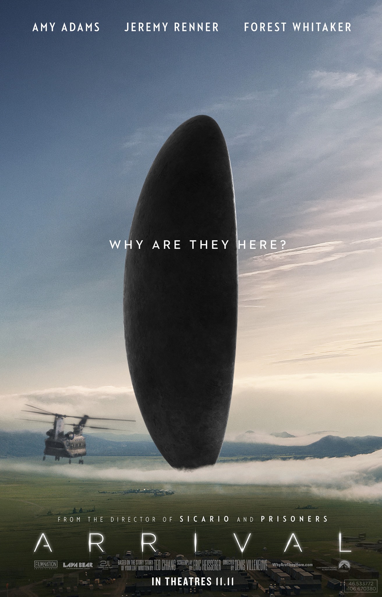 Mega Sized Movie Poster Image for Arrival (#4 of 20)