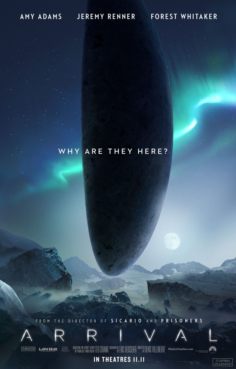 Extra Large Movie Poster Image for Arrival (#5 of 20)