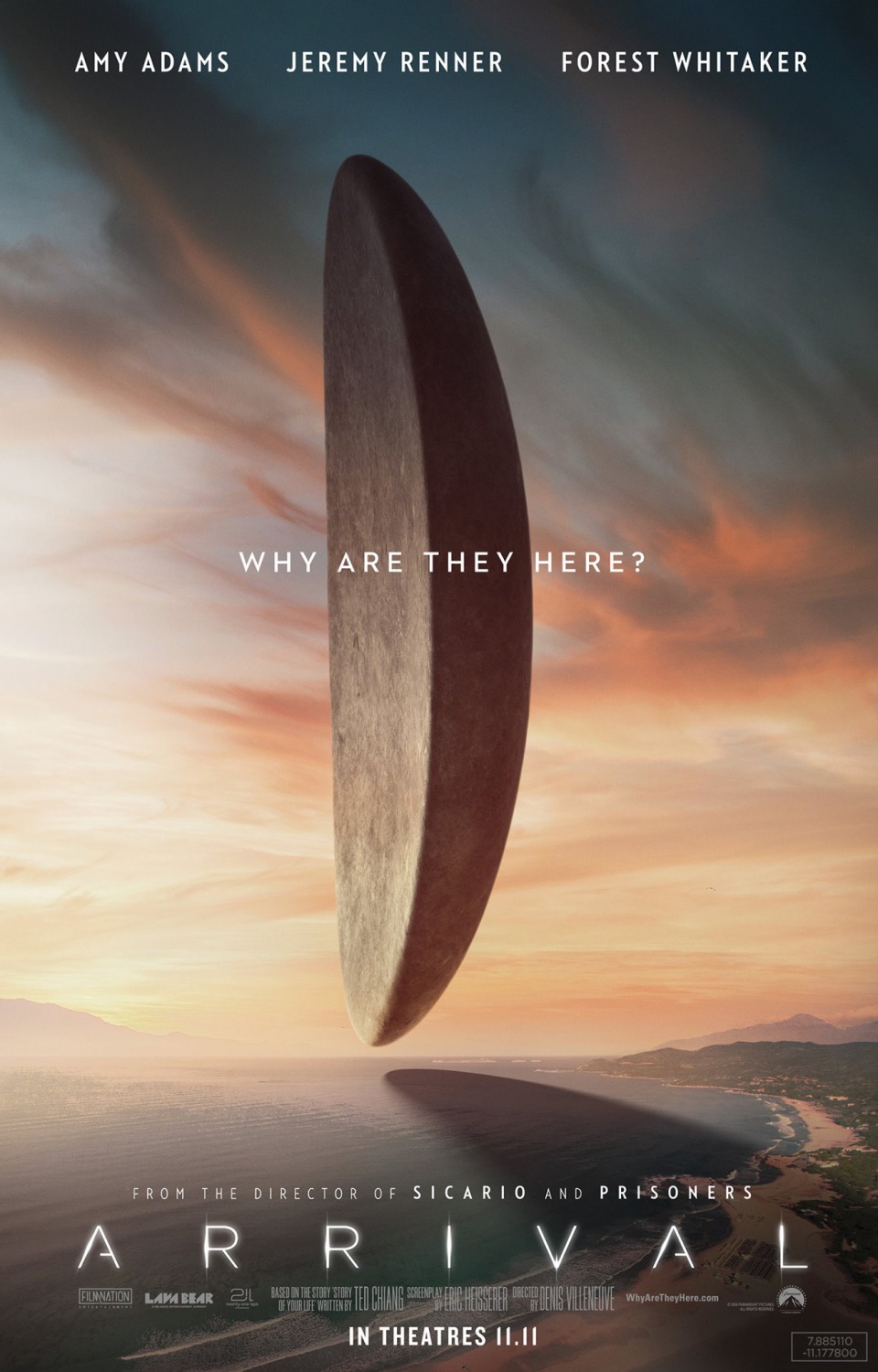 Extra Large Movie Poster Image for Arrival (#6 of 20)