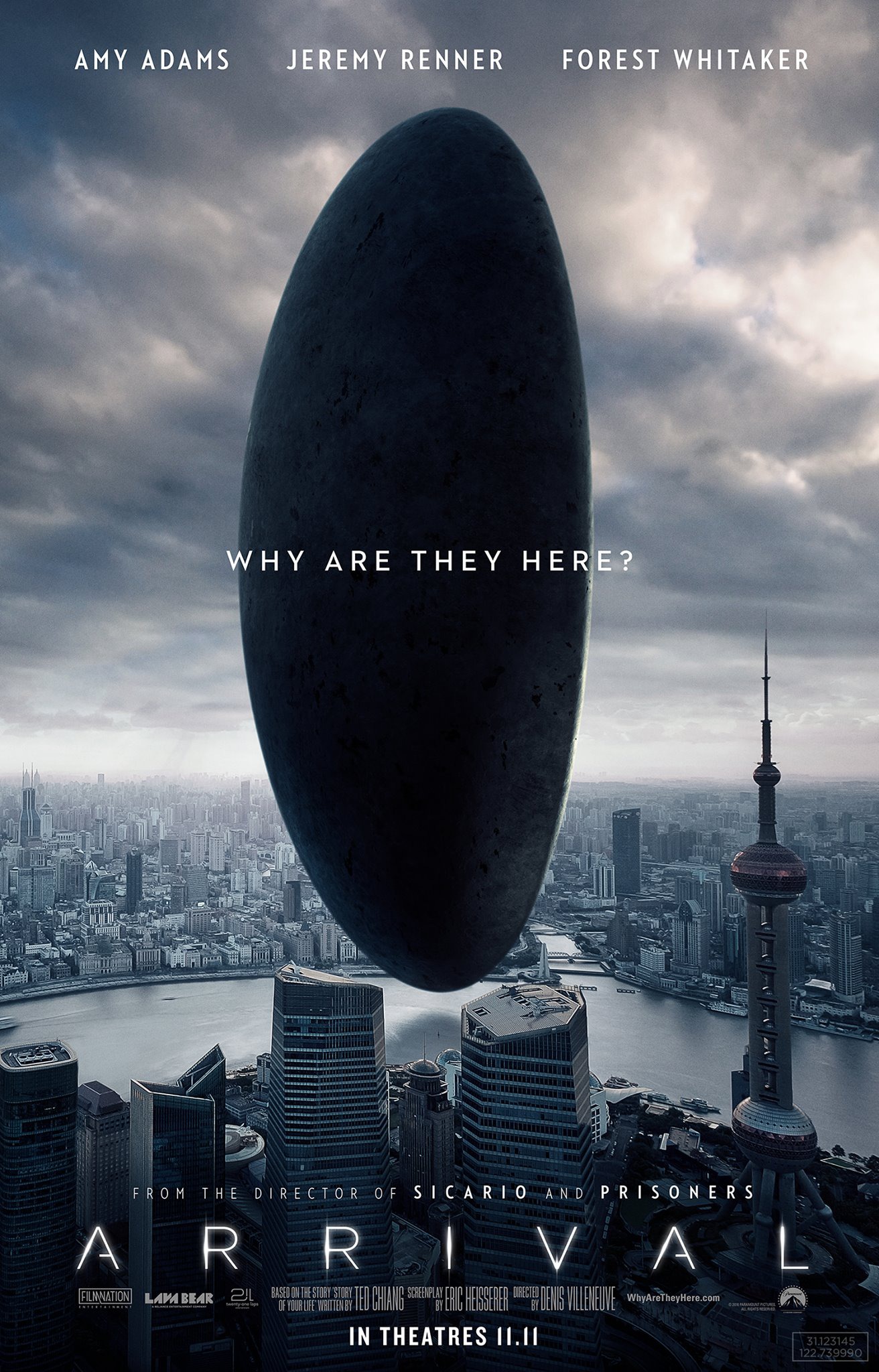 Mega Sized Movie Poster Image for Arrival (#7 of 20)