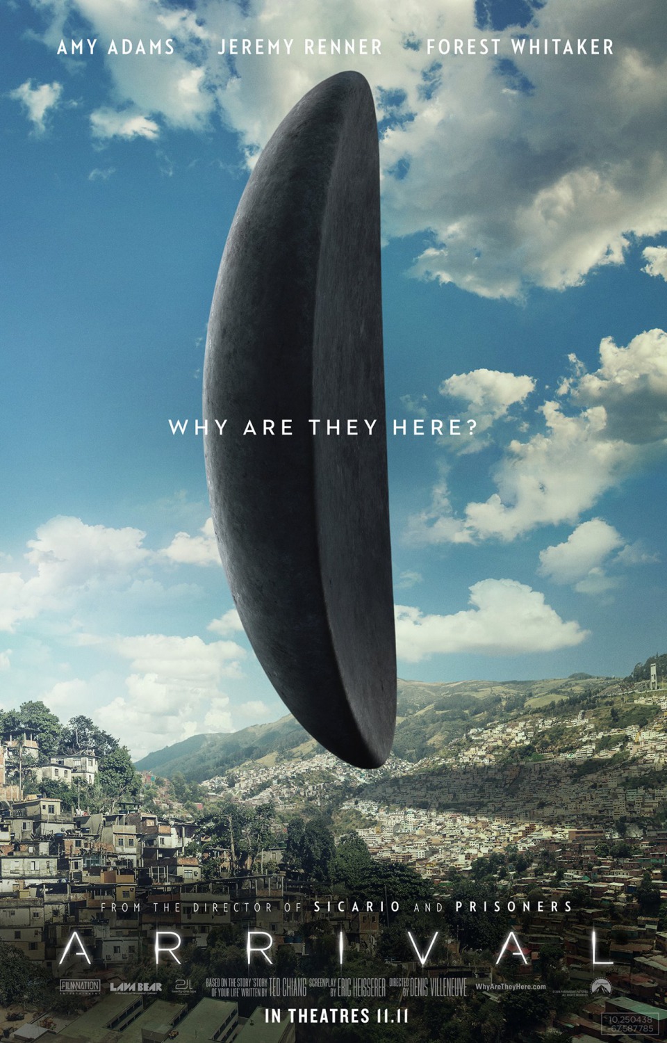 Extra Large Movie Poster Image for Arrival (#9 of 20)