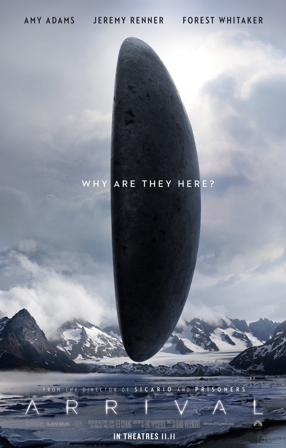 Extra Large Movie Poster Image for Arrival (#1 of 20)