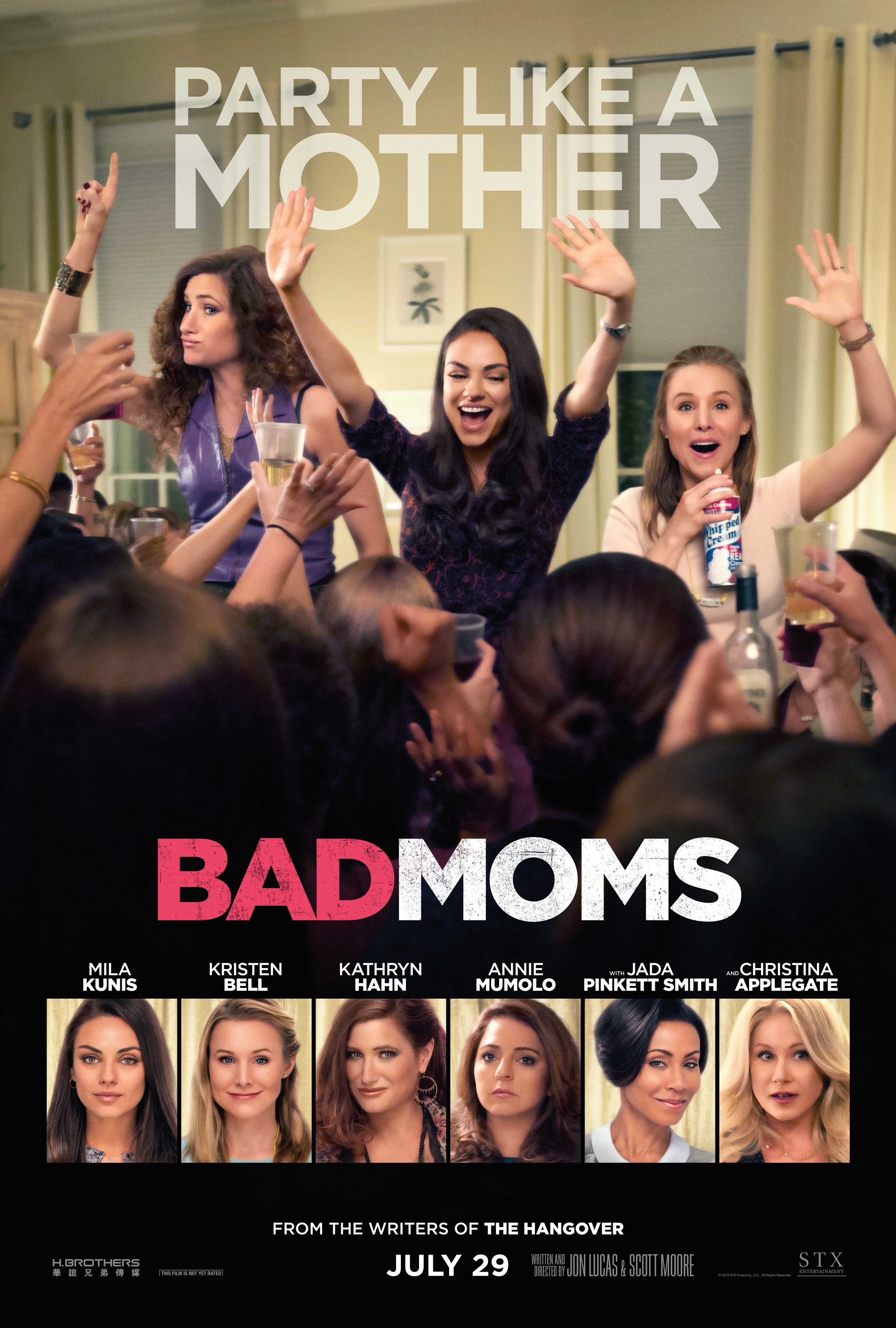 Mega Sized Movie Poster Image for Bad Moms (#1 of 17)